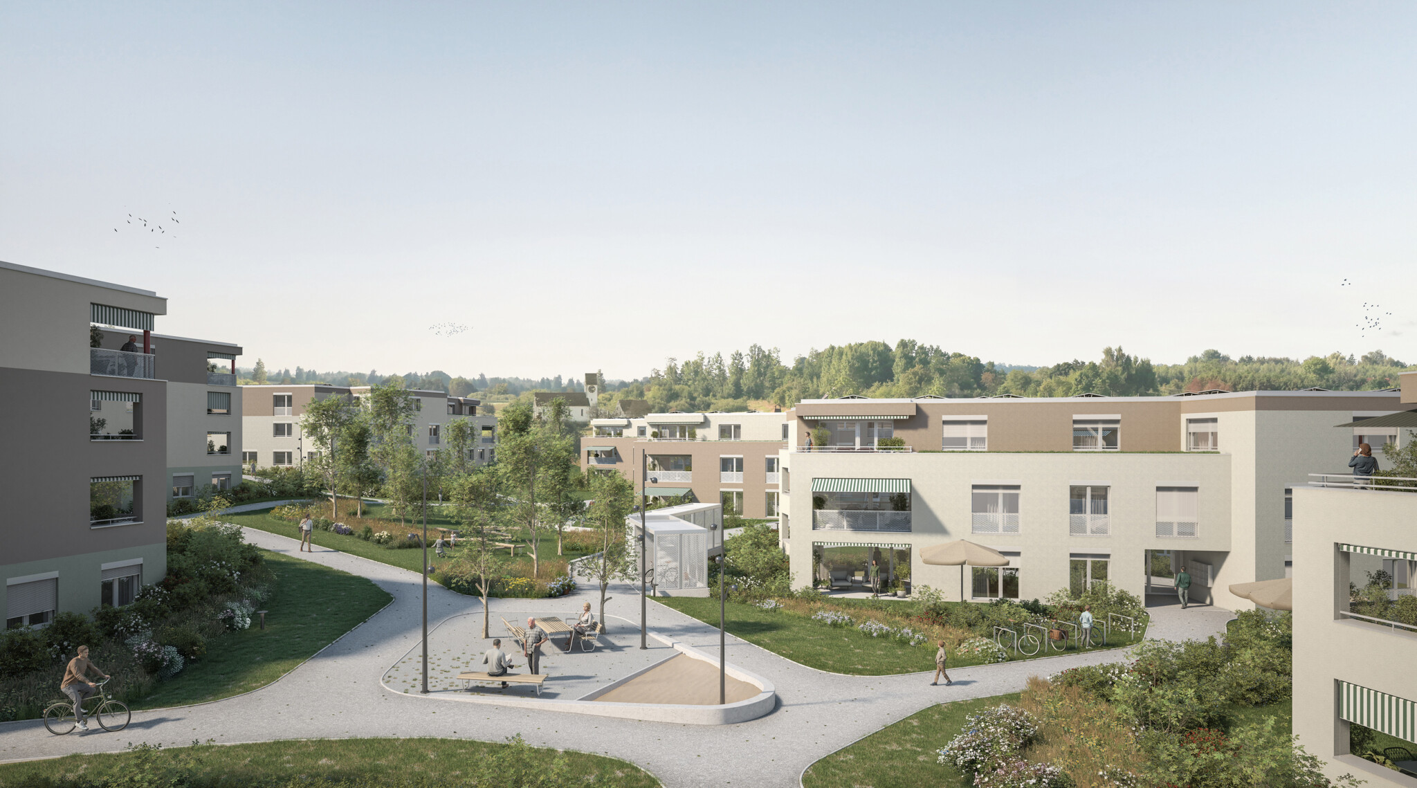 Schachenweid in Oetwil am See, Neubauprojekt Oetwil am See, Leben zwischen Stadt und Natur