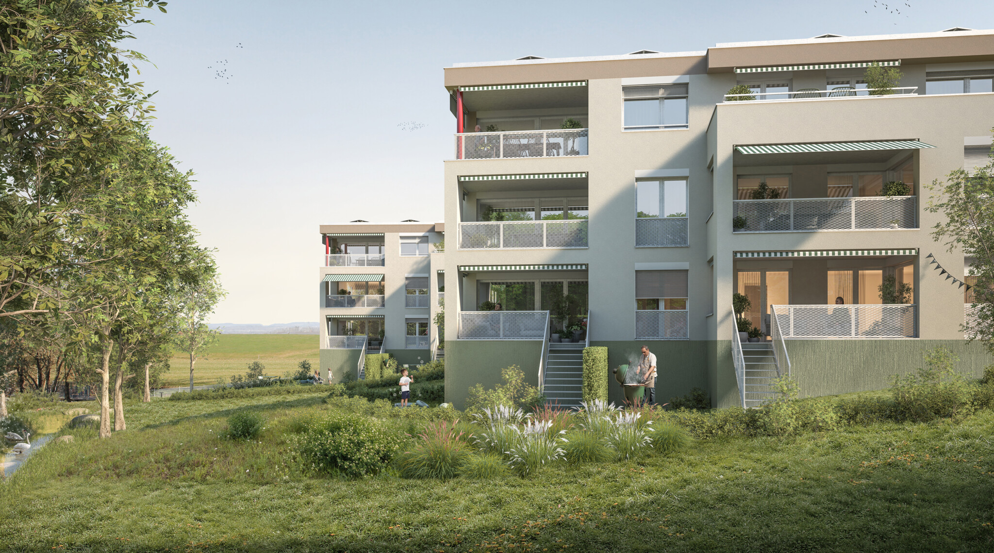 Schachenweid in Oetwil am See, Neubauprojekt Oetwil am See, Leben zwischen Stadt und Natur